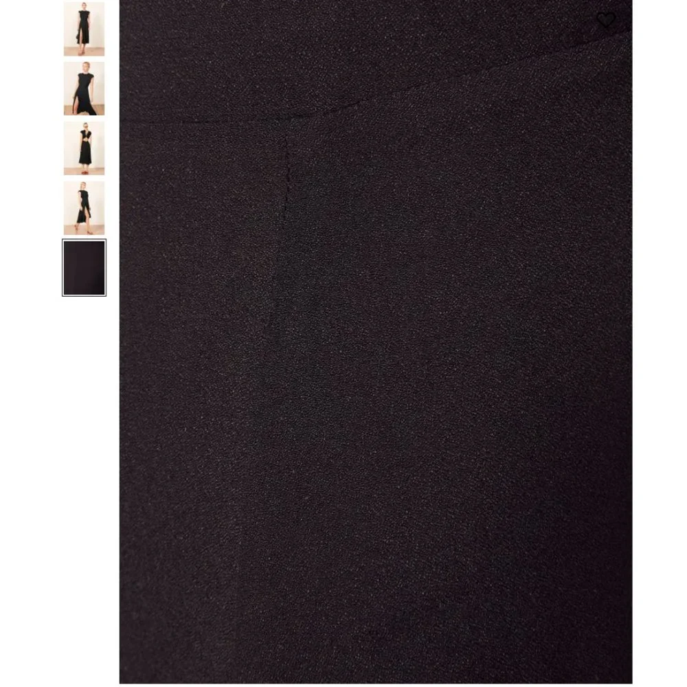 ❌❌❌SOLD ❌❌❌Sale🌈Reformation Gavin Midi Dress - Black - Picture 6 of 10